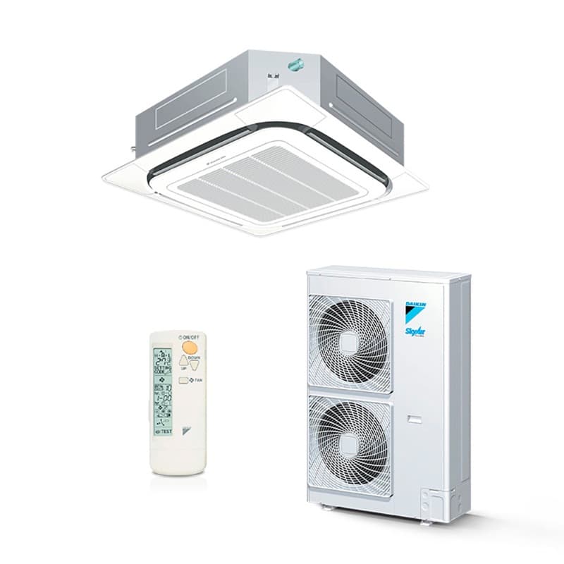 Ar Condicionado Split Cassete 4 Vias - Inverter - Daikin - Sky Air - 42.000 BTUs - Quente/Frio - 220V Monofásico