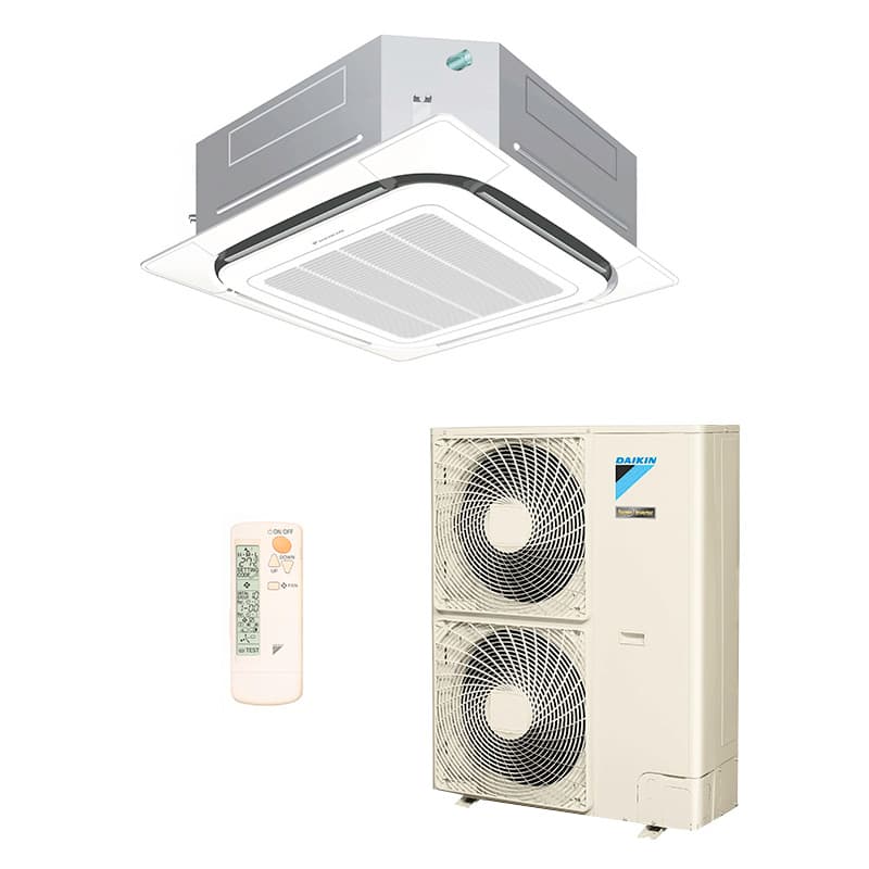 Ar Condicionado Split Cassete 4 Vias - Inverter - Daikin - Sky Air - 48.000 BTUs - Quente/Frio - 220V Monofásico