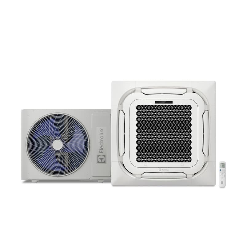 Ar Condicionado Split Cassete 4 Vias - Inverter R-32 - Electrolux - 36.000 BTUs - Frio - 220V Monofásico