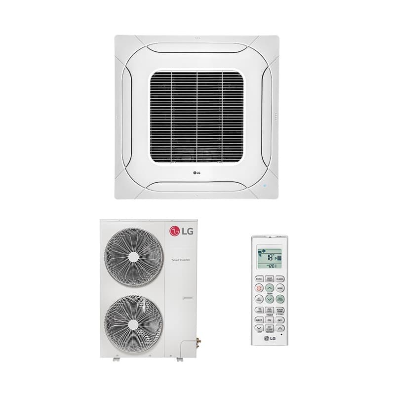 Ar Condicionado Split Cassete - 4 Vias - Inverter R-32 - LG - 55.000 BTUs - Quente/frio - 220V Monofásico