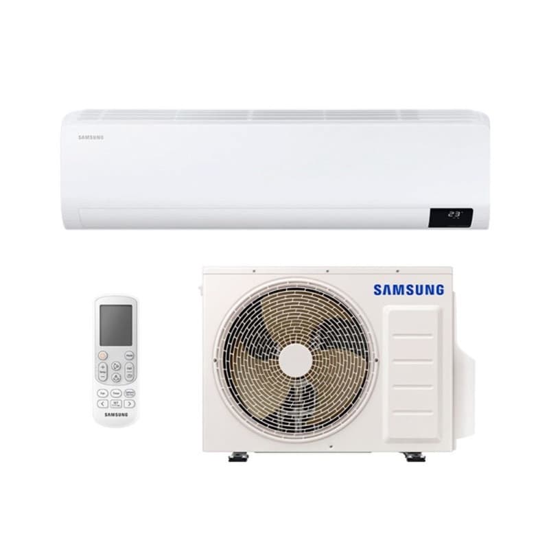 Ar Condicionado Split Hi Wall - Inverter - Digital Ultra - Samsung - 18.000 BTUs - Frio - 220V Monofásico, unidade evaporadora e condensadora