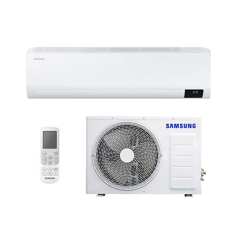 Ar Condicionado Split Hi Wall - Inverter - Digital Ultra - Samsung - 18.000 BTUs - Quente/Frio - 220V Monofásico, unidade evaporadora e condensadora
