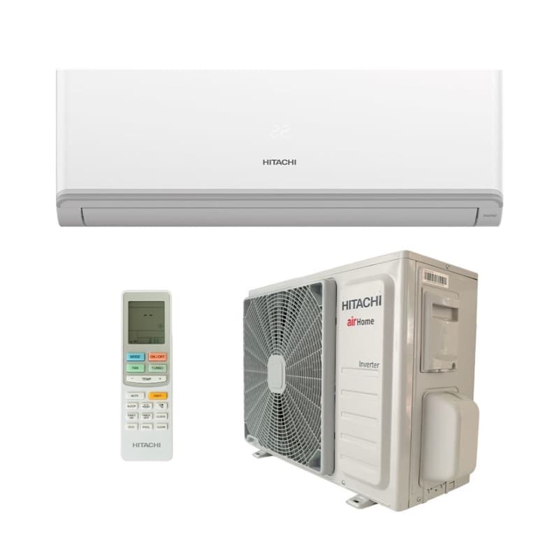 Ar-Condicionado Split Hi Wall - Inverter R-32 - Airhome 600 - Hitachi - 24.000 BTUs - Frio - 220V Monofásico
