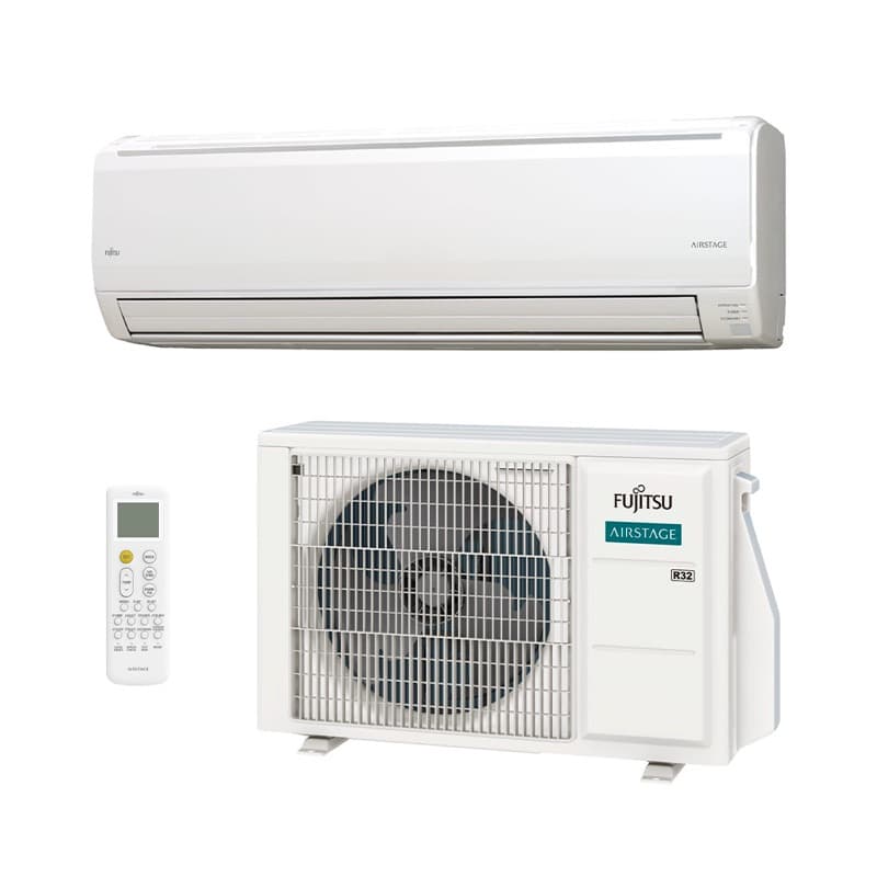 Ar Condicionado Split Hi Wall - Inverter R-32 - Fujitsu - Airstage Premium - 18.000 BTUs - Quente/Frio - 220V Monofásico
