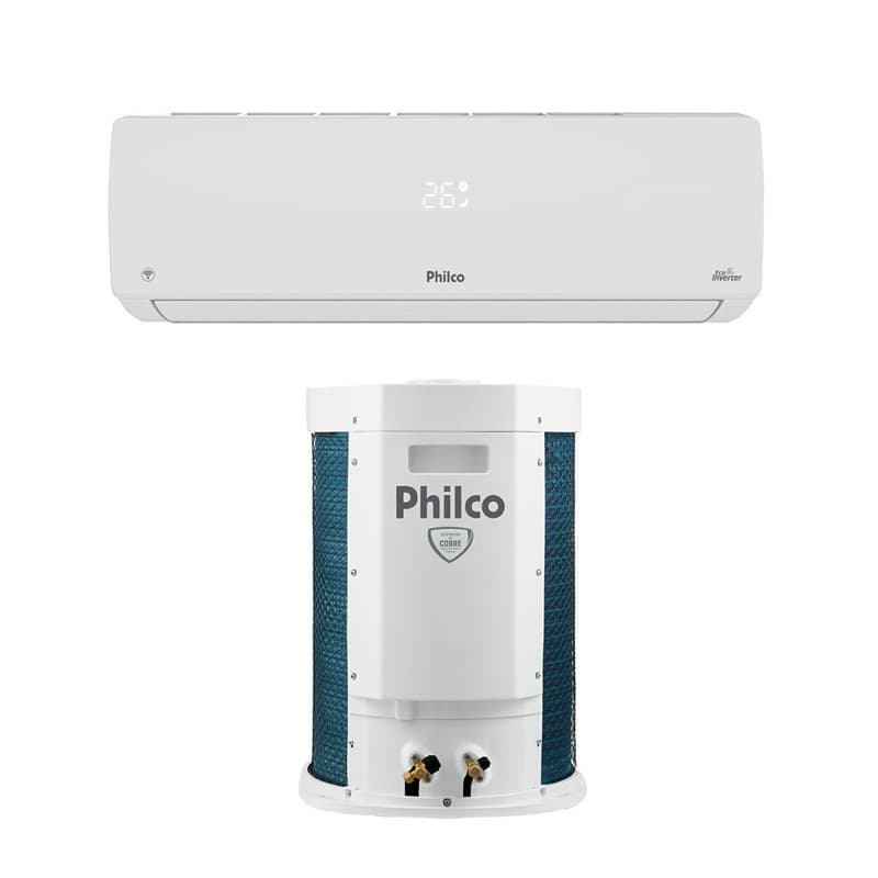 Ar Condicionado Split Hi Wall - Inverter R-32 - Philco - 24.000 BTUs - Frio - 220V Monofásico