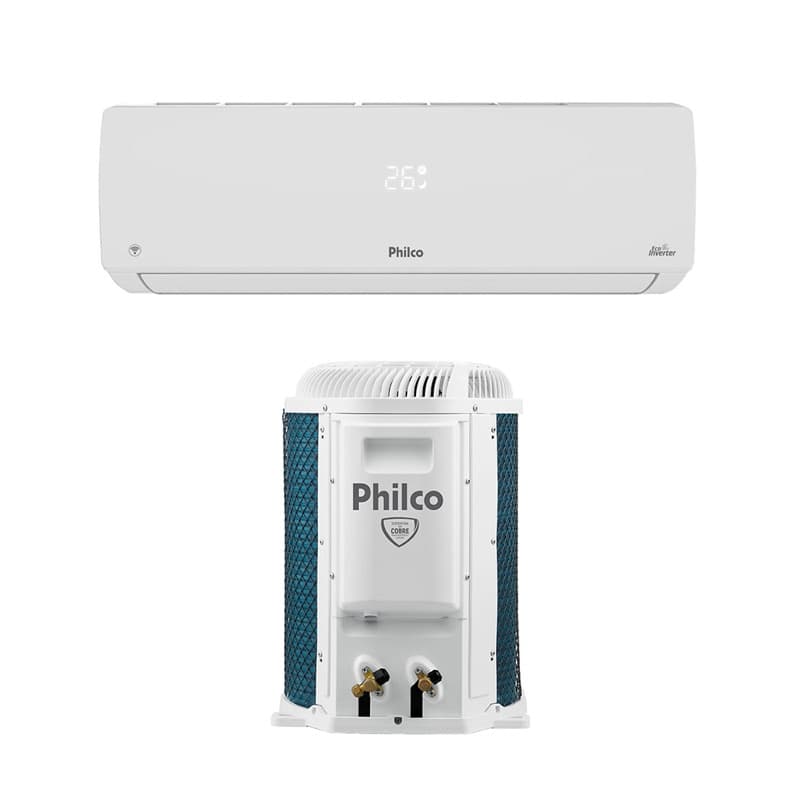 Ar Condicionado Split Hi Wall - Inverter R-32 - Philco - 9.000 BTUs - Quente/Frio - 220V Monofásico