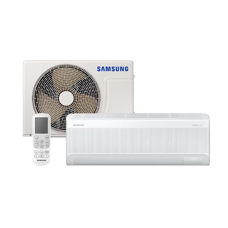 Ar Condicionado Split Hi Wall - Inverter R-32 - Samsung - Windfree AI - 9.000 BTUs - Quente/Frio - 220V Monofásico
