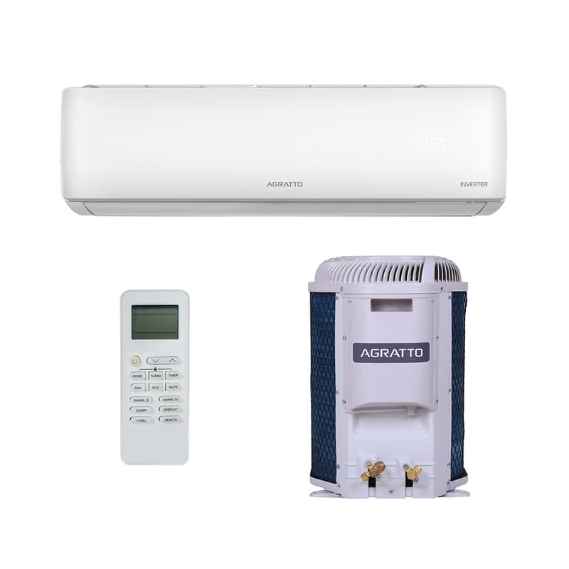 Ar Condicionado Split Hi Wall - Inverter R-32 - Zen - Agratto - 12.000 BTUs - Quente/Frio - 220V Monofásico