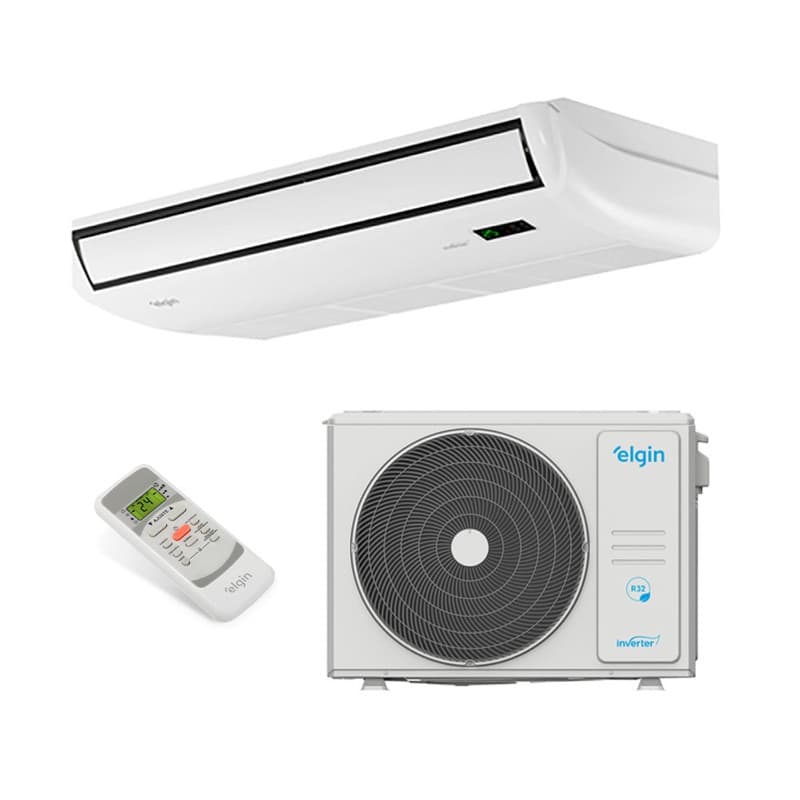 Ar Condicionado Split Piso Teto - Inverter R-32 - Eco - Elgin - 24.000 BTUs - Quente/Frio - 220V Monofásico