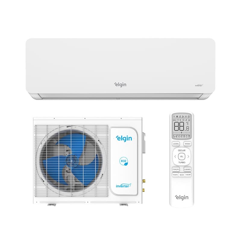 Ar Condicionado Split Hi Wall - Inverter R-32 - Elgin - Eco Dream - 24.000 BTUs - Frio - 220V Monofásico