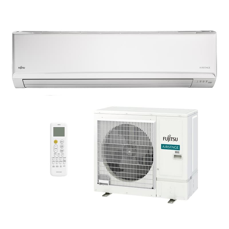 Ar Condicionado Split Hi Wall - Inverter R-32 - Fujitsu - Airstage Premium - 31.000 BTUs - Quente/Frio - 220V Monofásico