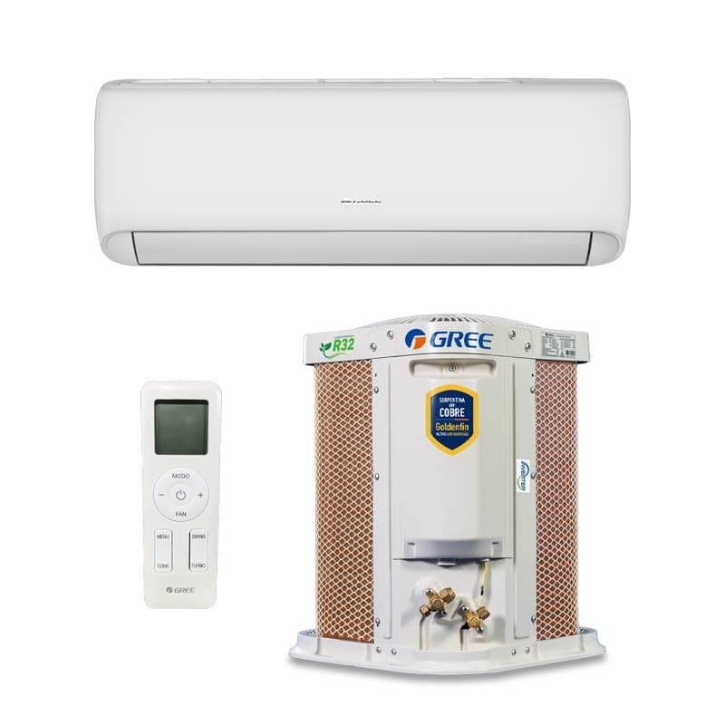 Ar Condicionado Split Hi Wall - Inverter R-32 - G-classic - Gree - 24.000 BTUs - Quente/Frio - 220V Monofásico