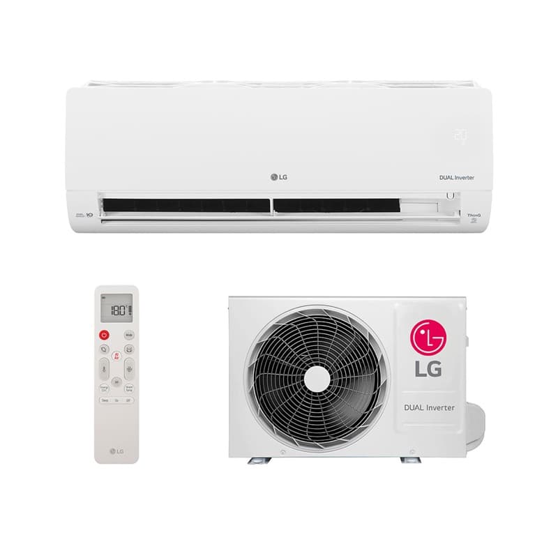 Ar Condicionado Split Hi Wall - Inverter R-32 - LG - Dual Voice + IA - 22.000 BTUs - Frio - 220V Monofásico